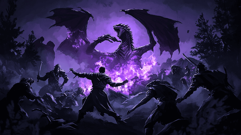 Banner da mesa de RPG: Sombras Da Maldição | Campanha Lendas De Odrite